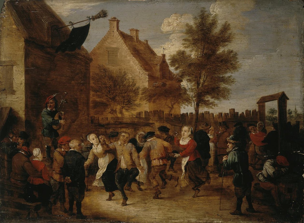 Landelijk feest door Abraham Teniers