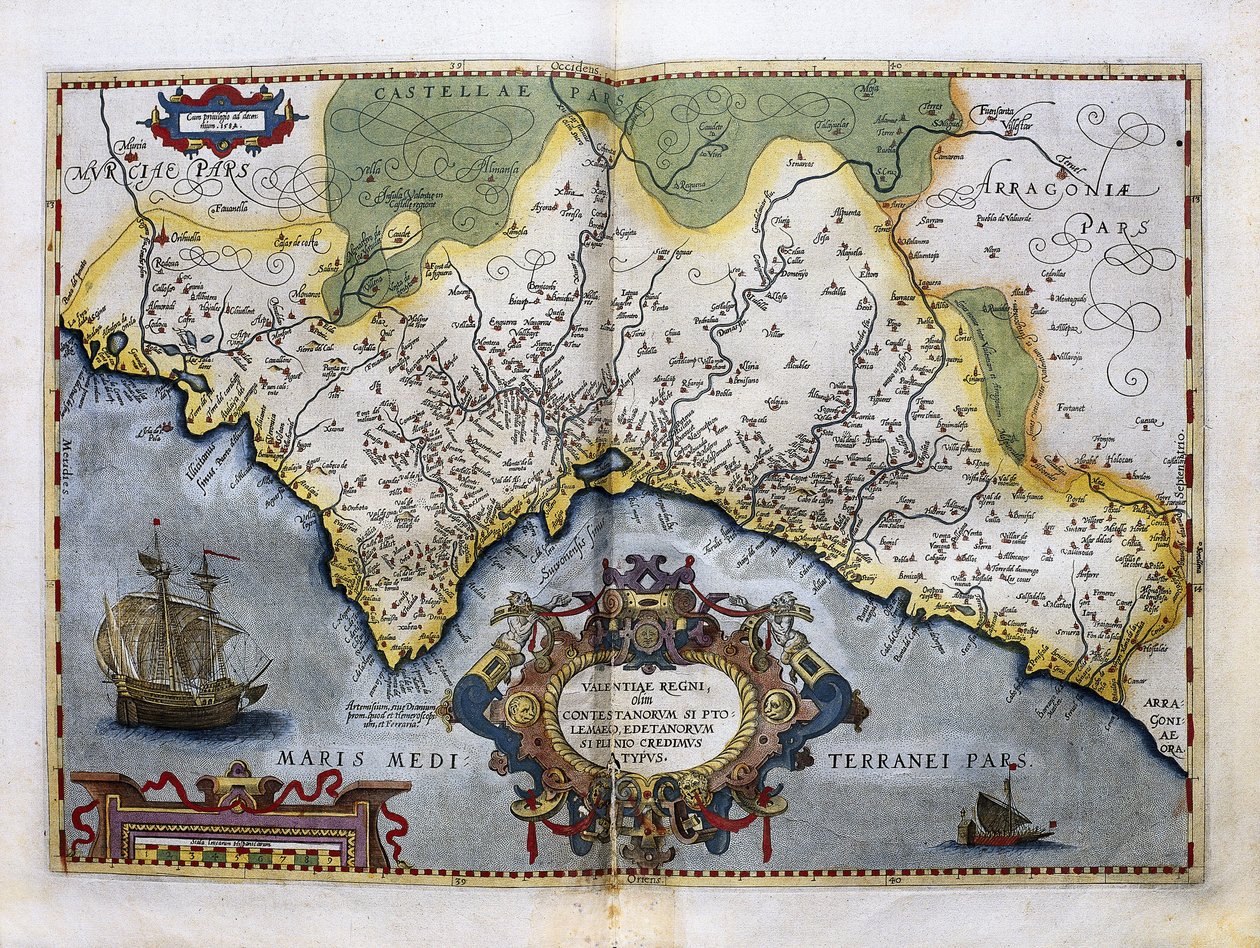 Theatrum Orbis Terrarum door Abraham (after) Ortelius
