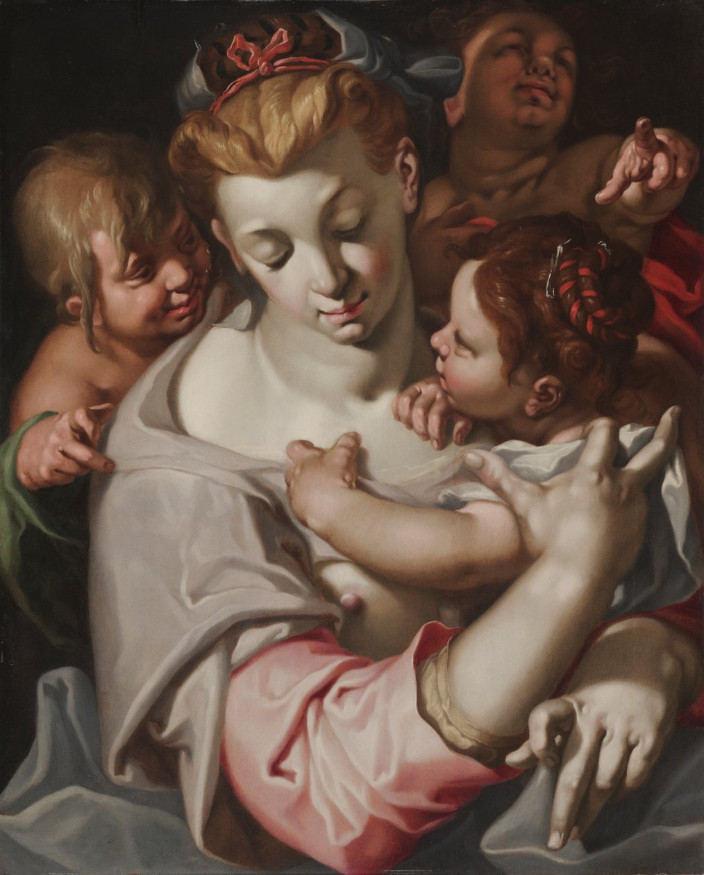 Liefdadigheid door Abraham Bloemaert