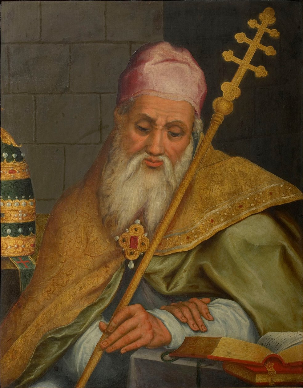 Sint Gregorius de Grote door Abraham Bloemaert