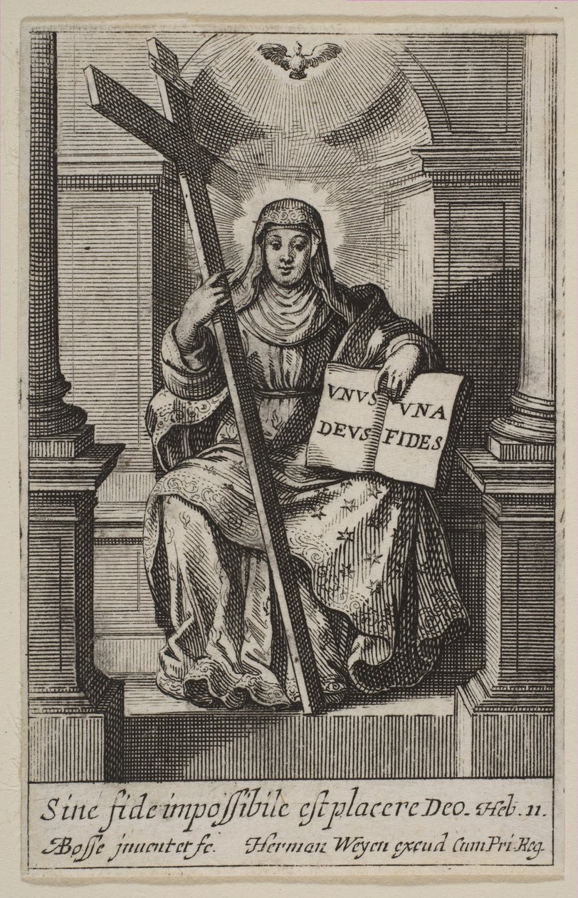 Geloof door Abraham Bosse