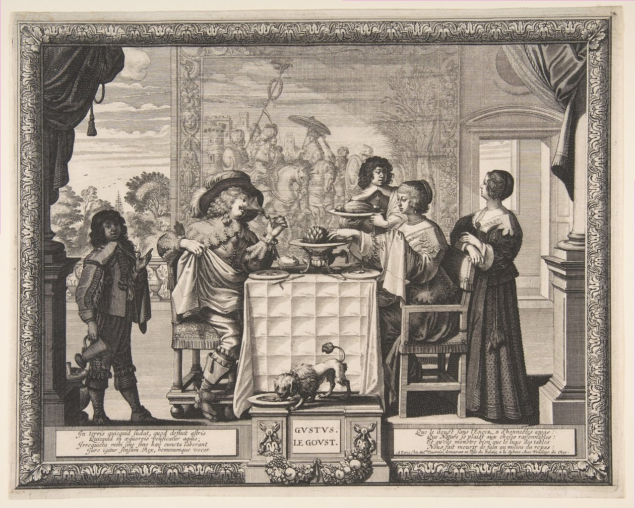 Smaak, 1635-38 door Abraham Bosse