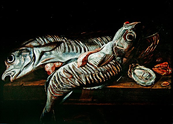 Vis door Abraham Hendricksz van Beyeren
