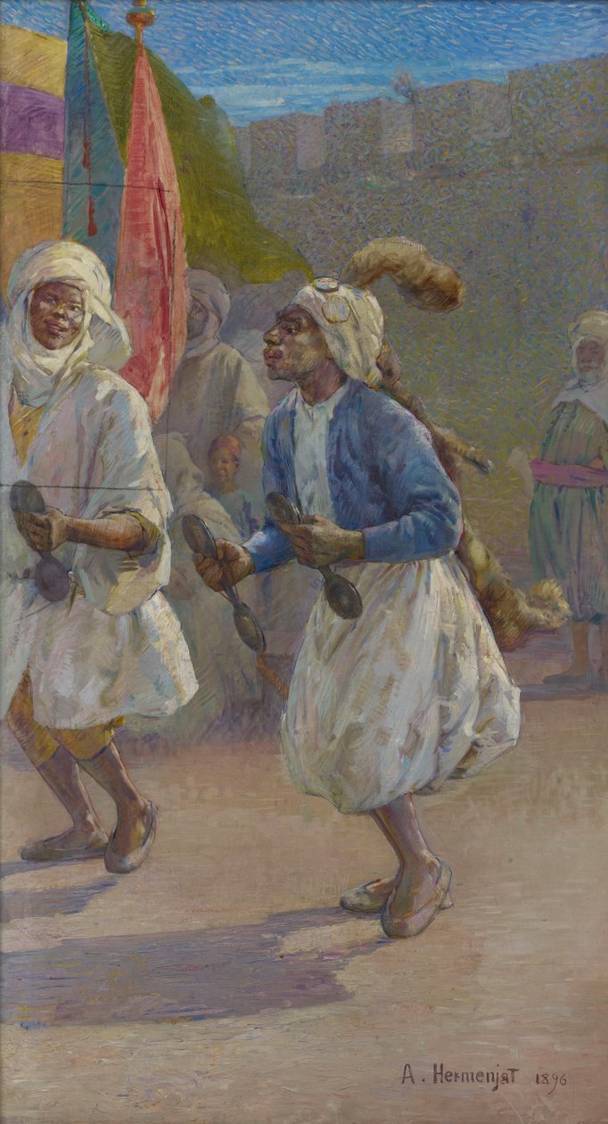Abraham Hermanjat, Fragment van La danse black door Abraham Hermanjat