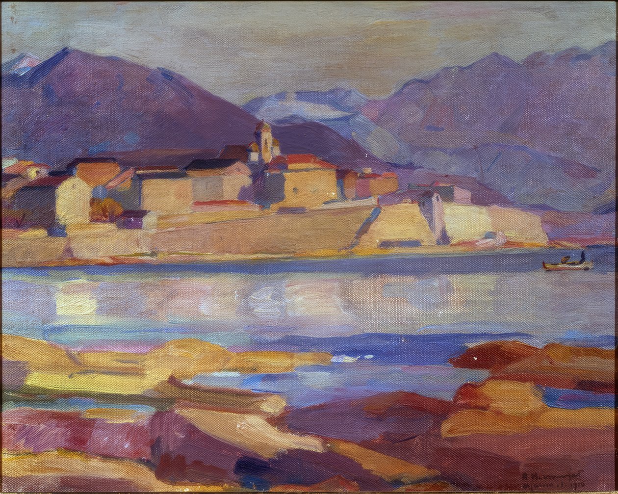De citadel van Ajaccio door Abraham Hermanjat