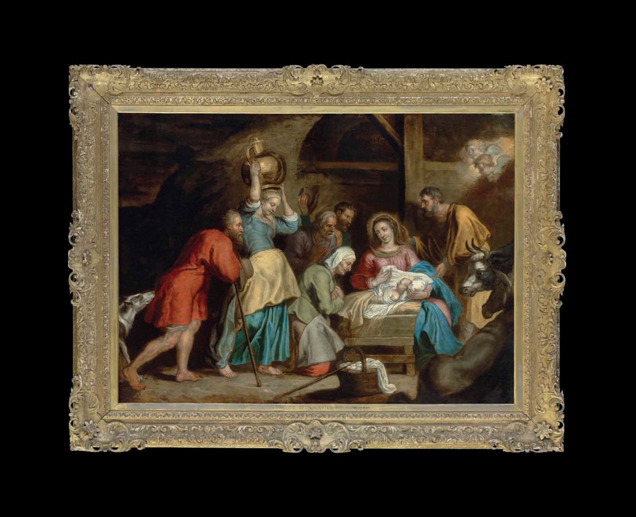 De Geboorte door Abraham Willemsens