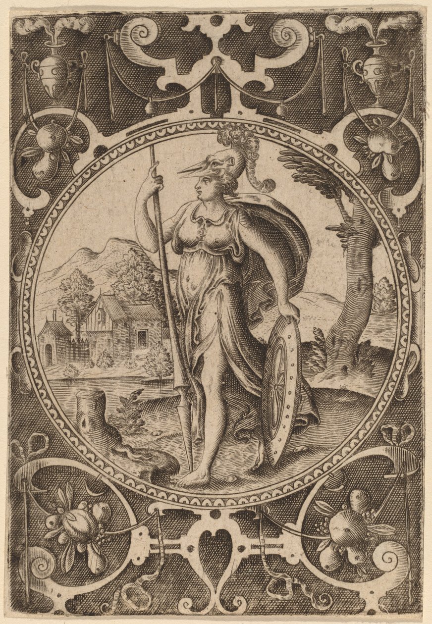 Minerva door Abraham de Bruyn