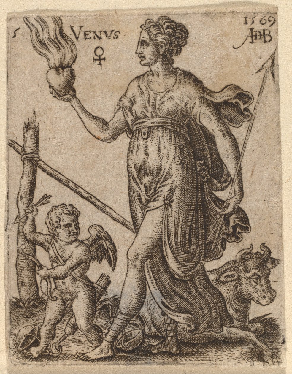 Venus door Abraham de Bruyn