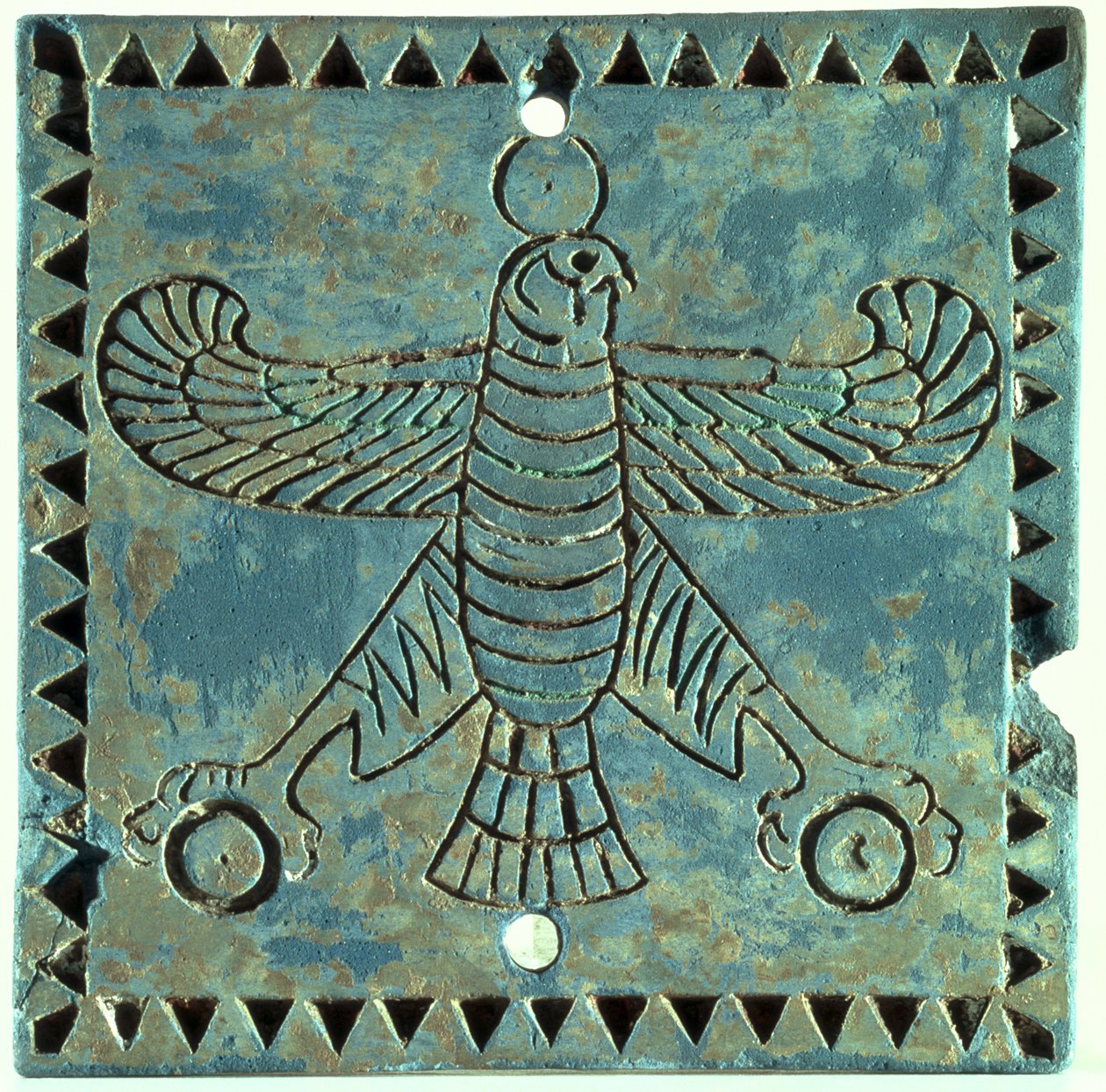 Tegel met een adelaar, 500-480 v.Chr. door Achaemenid