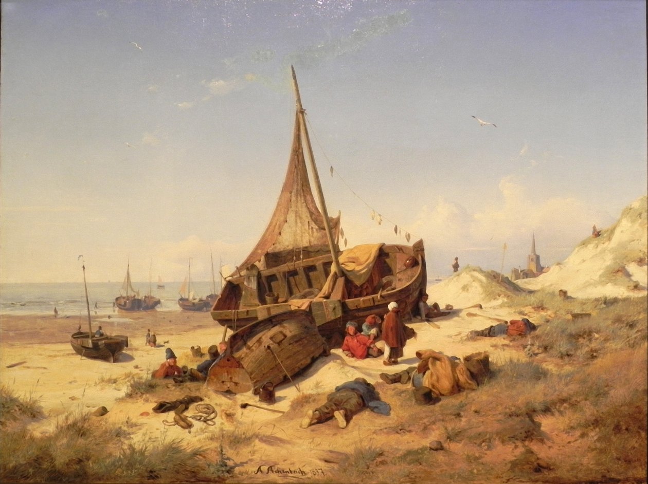 Eb door Andreas Achenbach