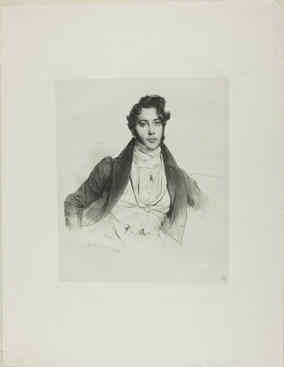 James Parry door Achille Devéria