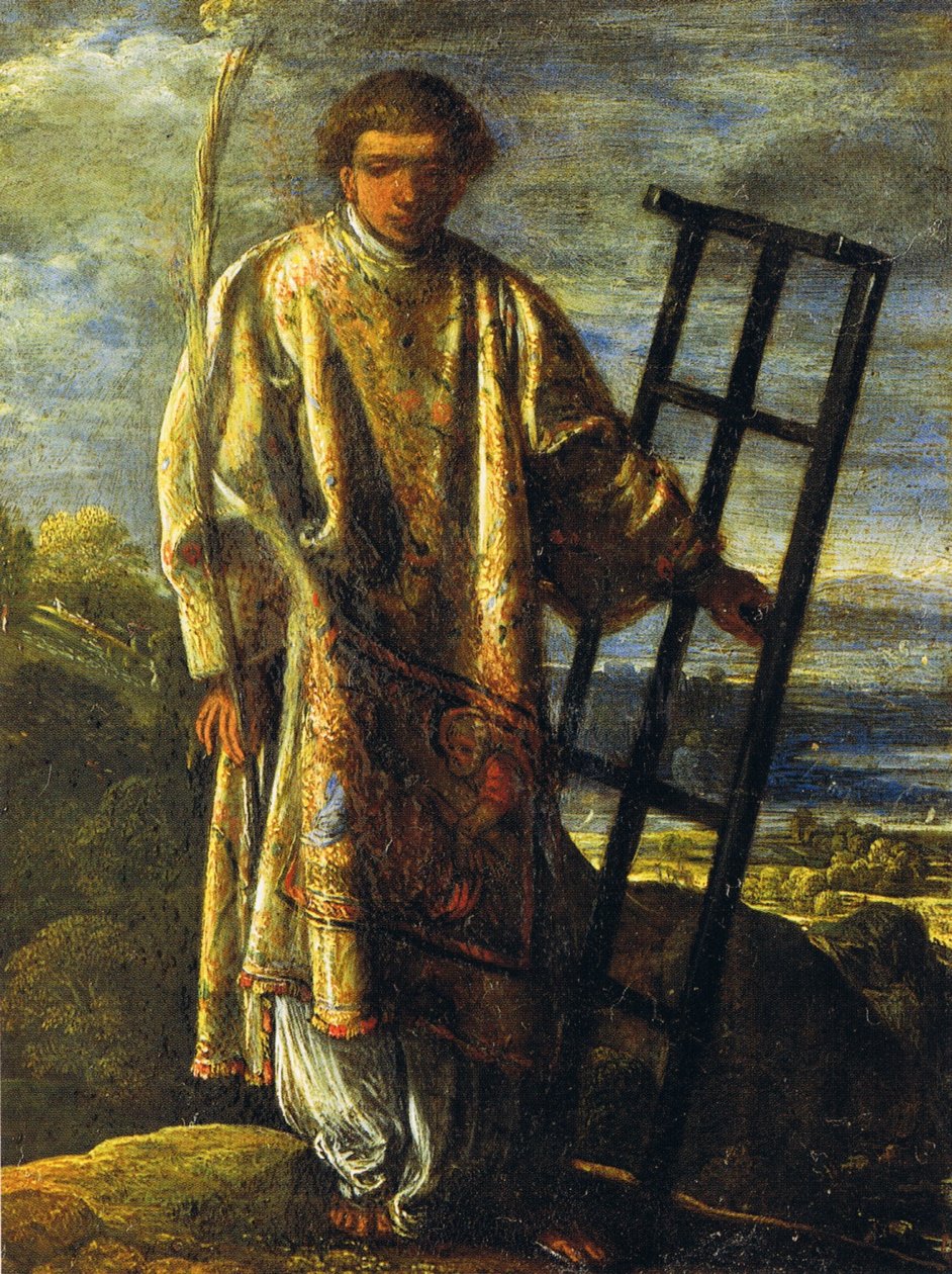 Sint Laurentius door Adam Elsheimer