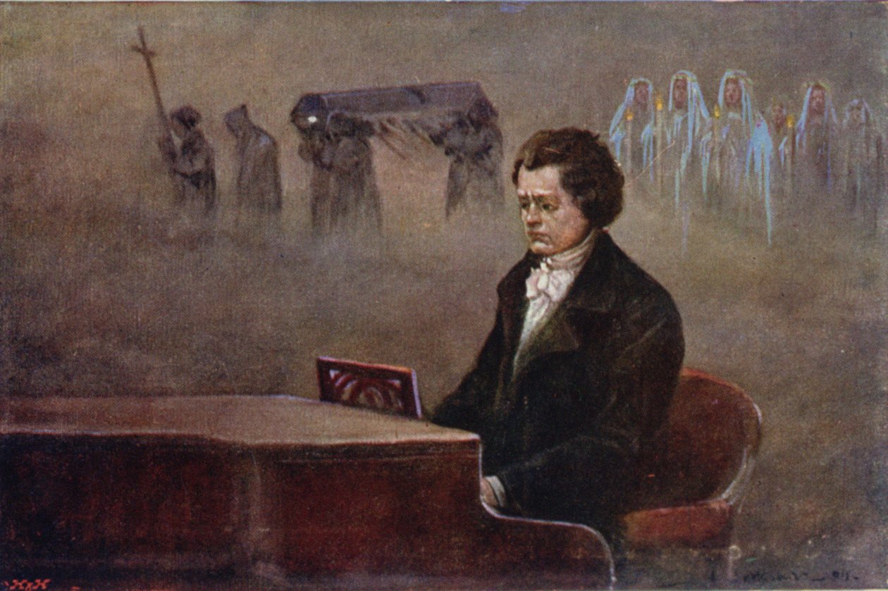 De visie van Beethoven, c.1910 door Adam Setkowicz
