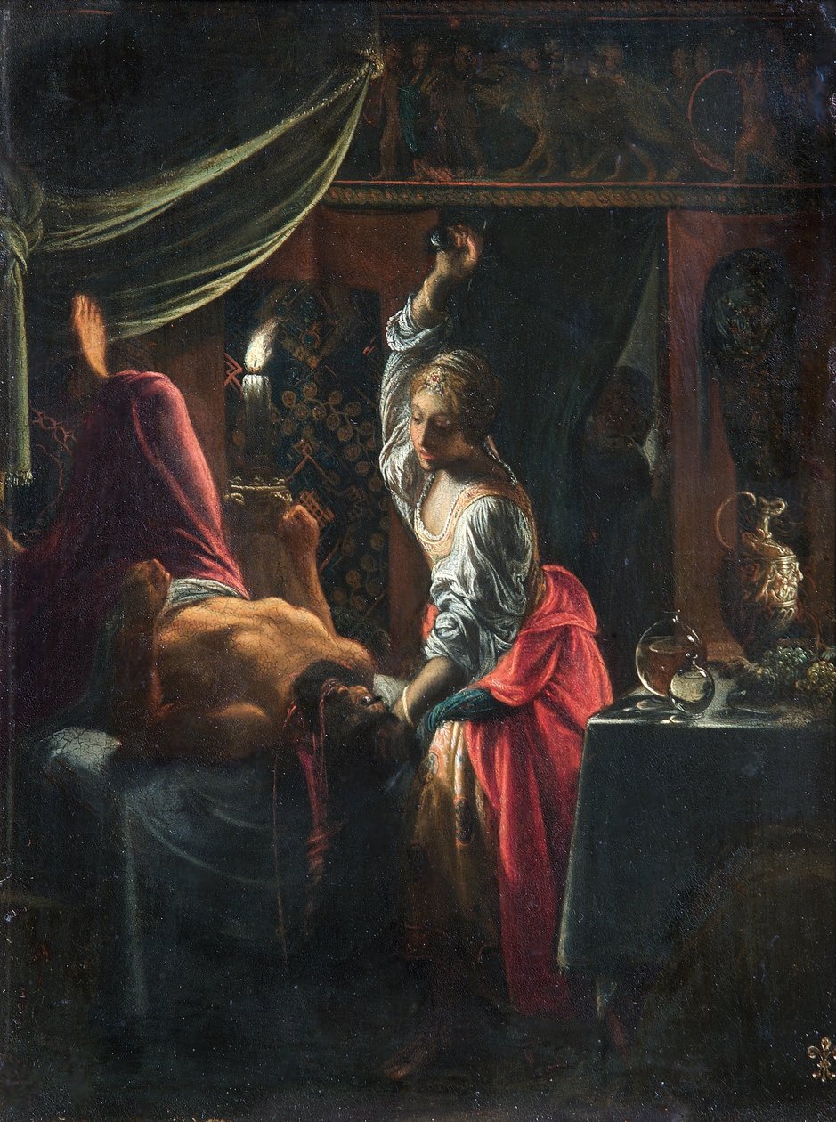 Judith Onthoofdt Holofernes, c.1601-03 door Adam Elsheimer