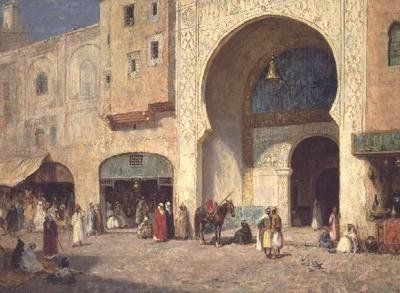 De Bazaar door Addison Thomas Millar
