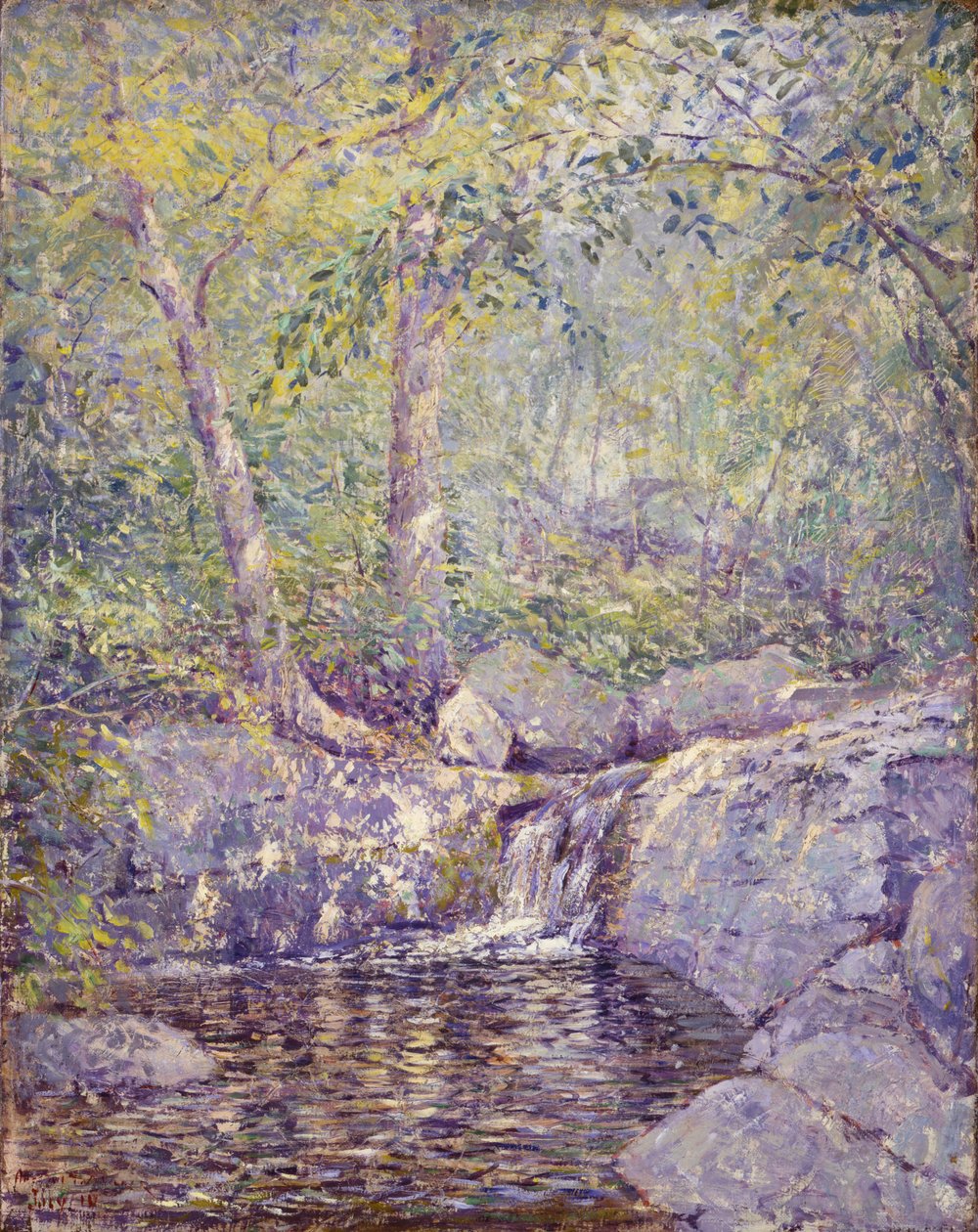 De waterval door Addison Thomas Millar