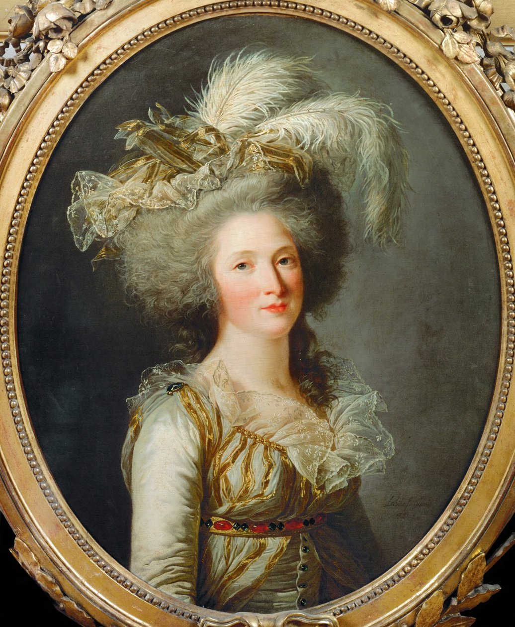 Elisabeth van Frankrijk door Adelaide Labille Guiard