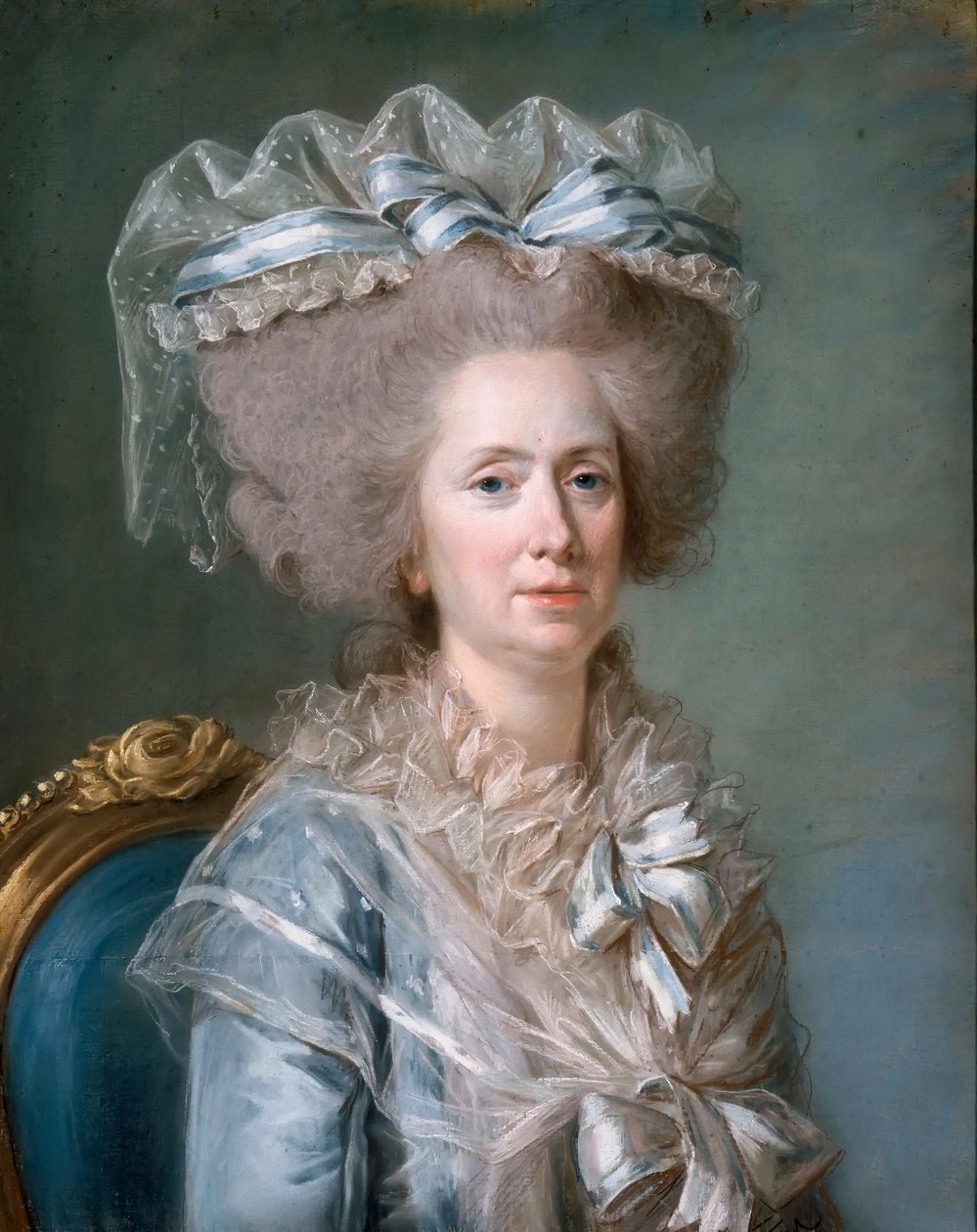 Prinses Marie Adélaïde van Frankrijk 1732-1800 door Adelaide Labille Guiard