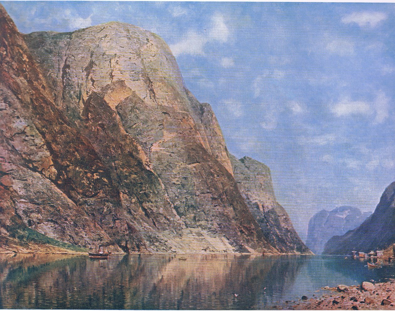Sognefjord, Noorwegen, Bibbys Annual, 1916-17 door Adelsteen Normann