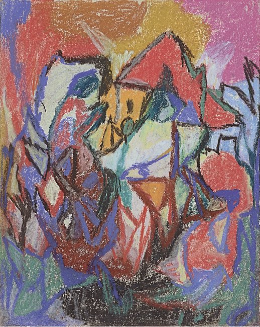 Kompositie door Adolf Holzel