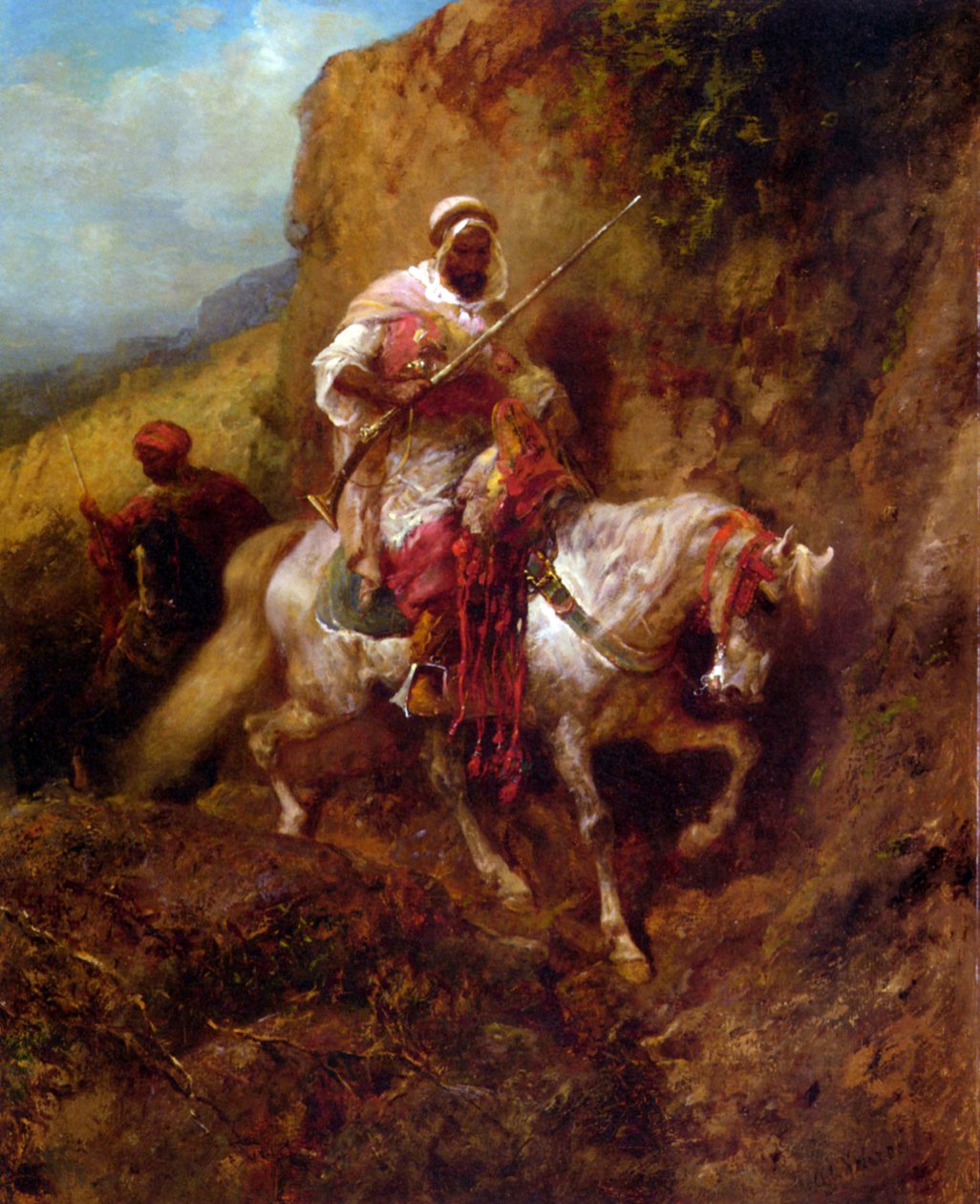 De Krijger door Adolf Schreyer