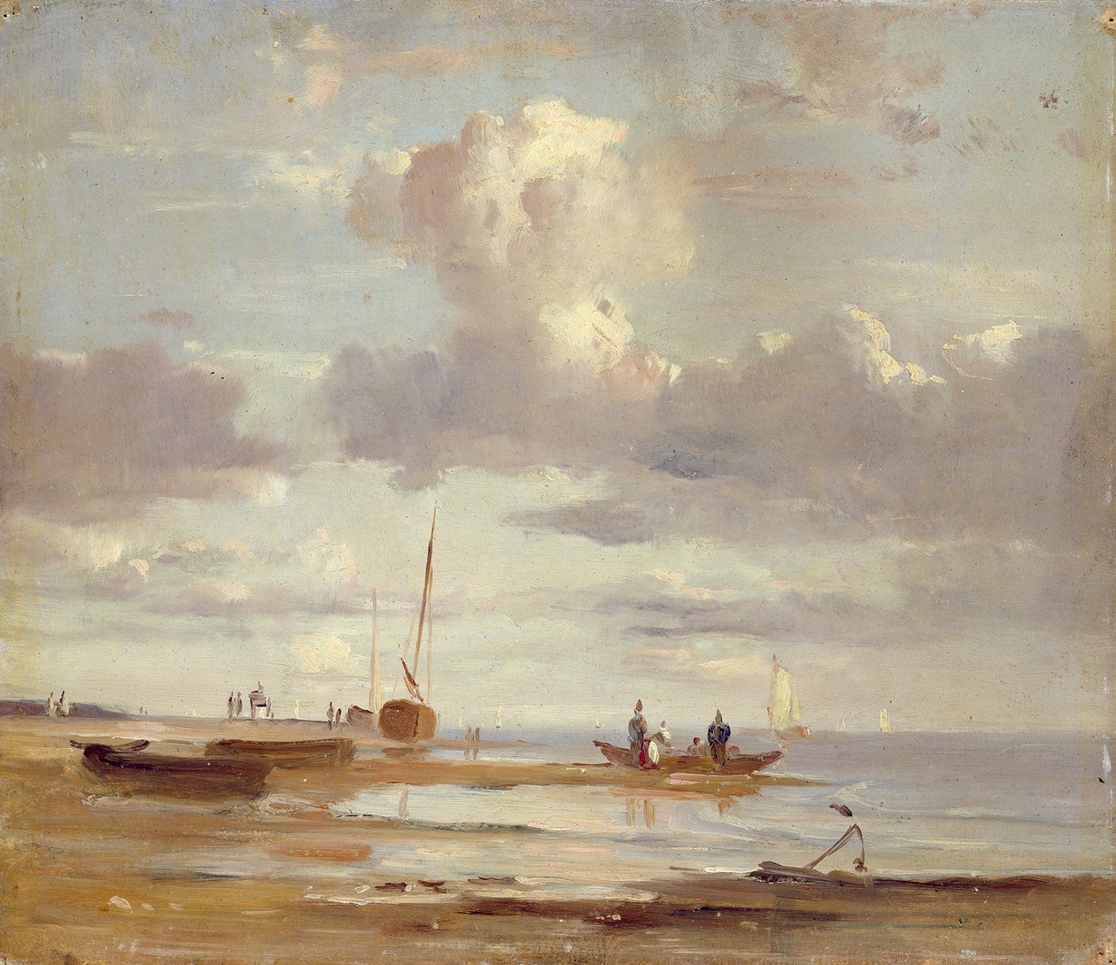 De Elbe bij Blankenesee door Adolf Vollmer
