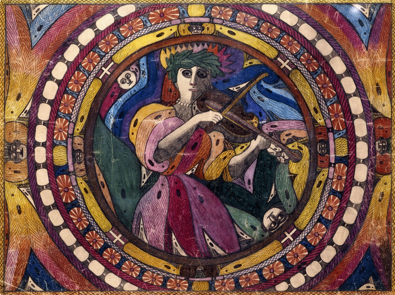 Heilige Centtenaaia door Adolf Wolfli