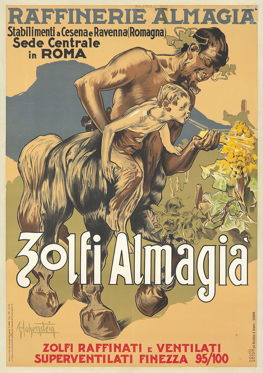 Zolfi Almagià door Adolfo Hohenstein