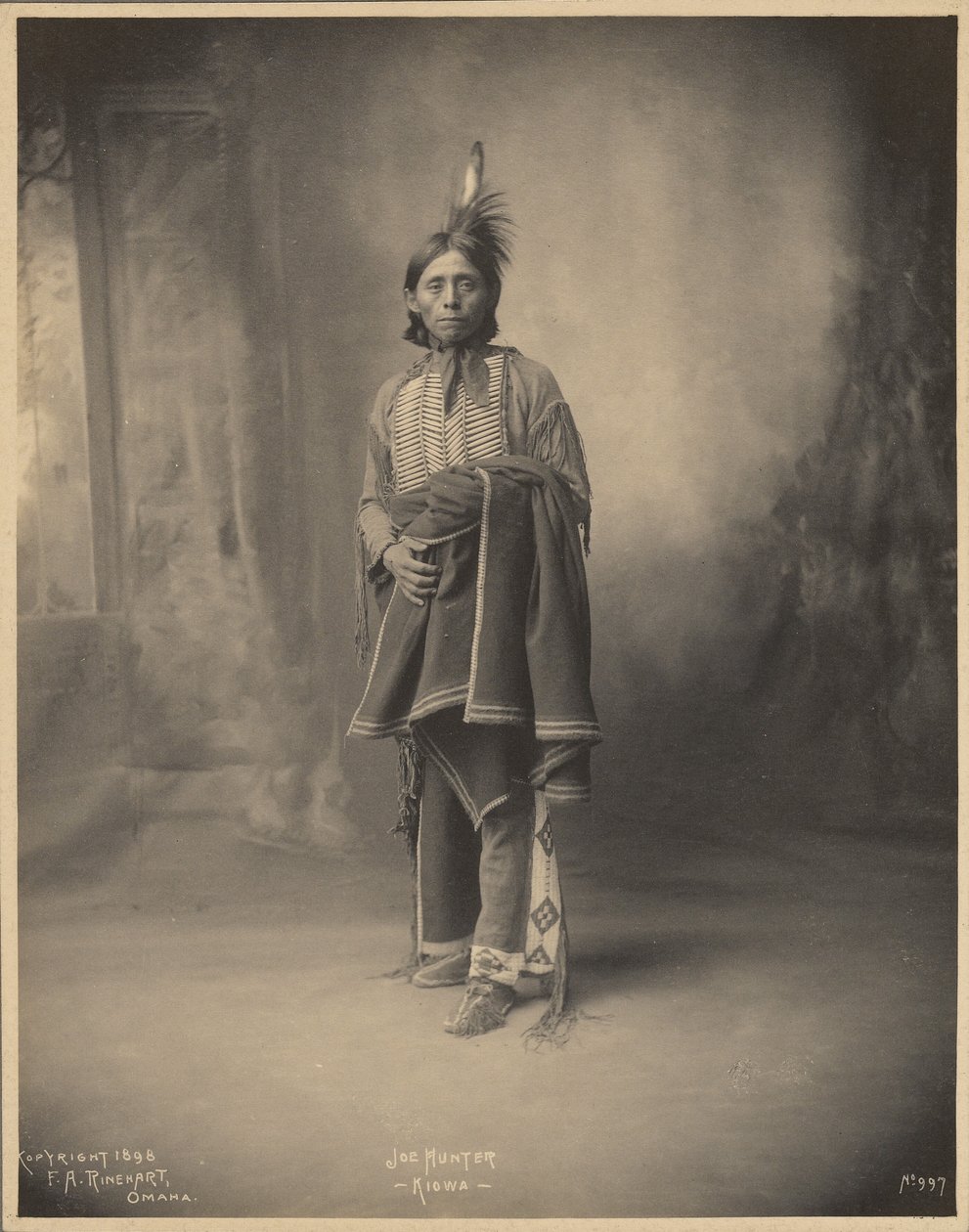 Joe Hunter, Kiowa door Adolph F. Muhr