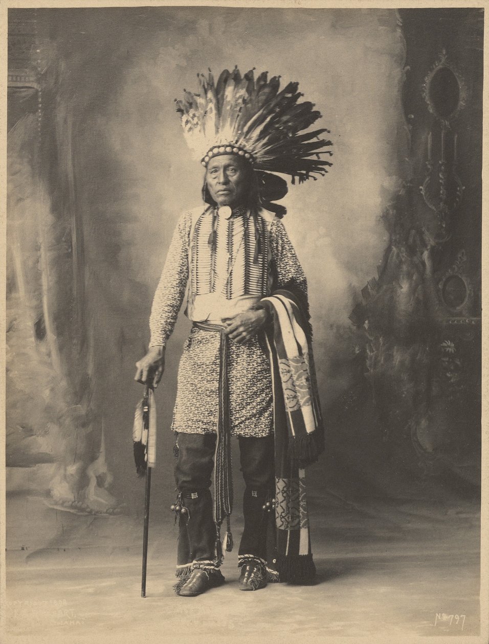[Indiaanse man]. door Adolph F. Muhr