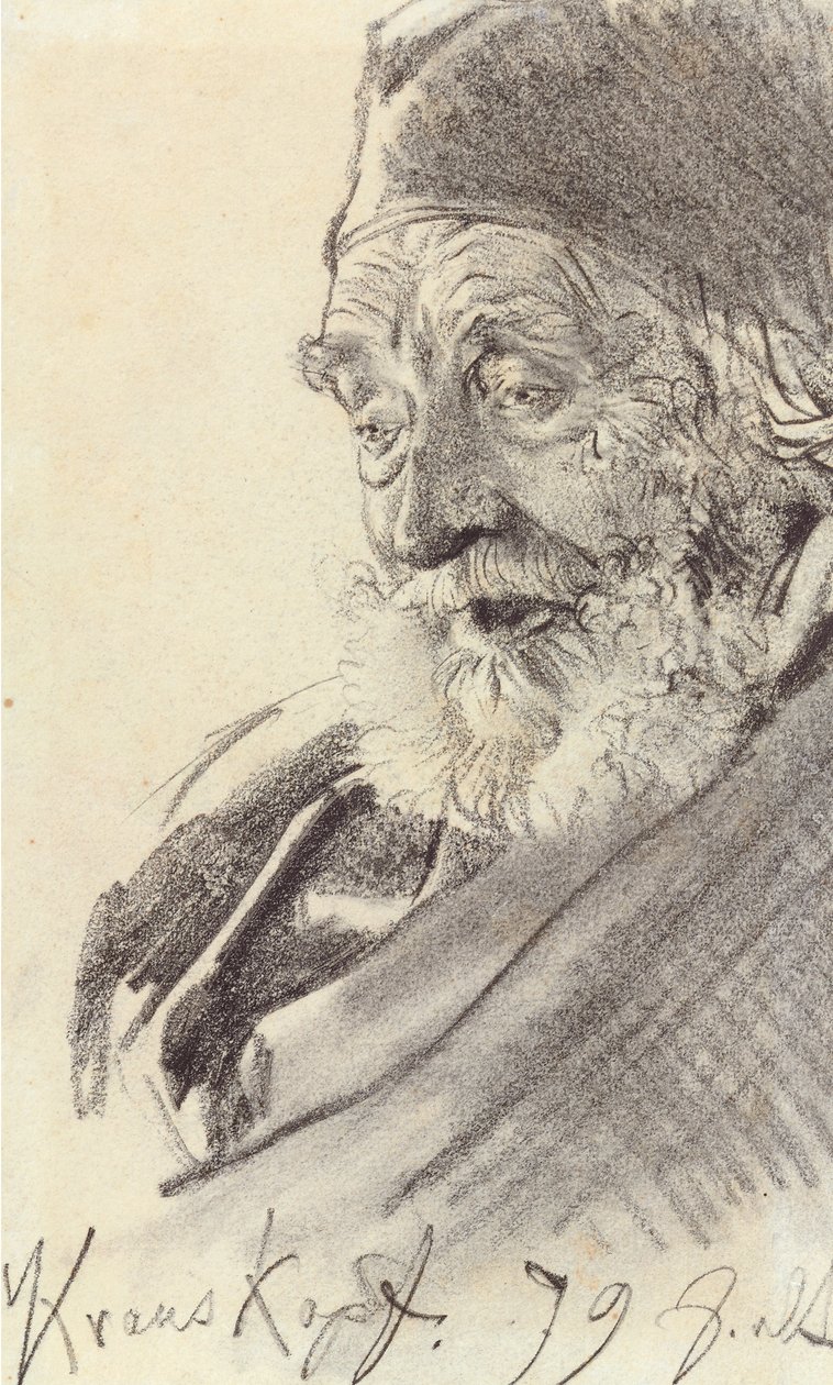Julius Krauskopf door Adolph Menzel