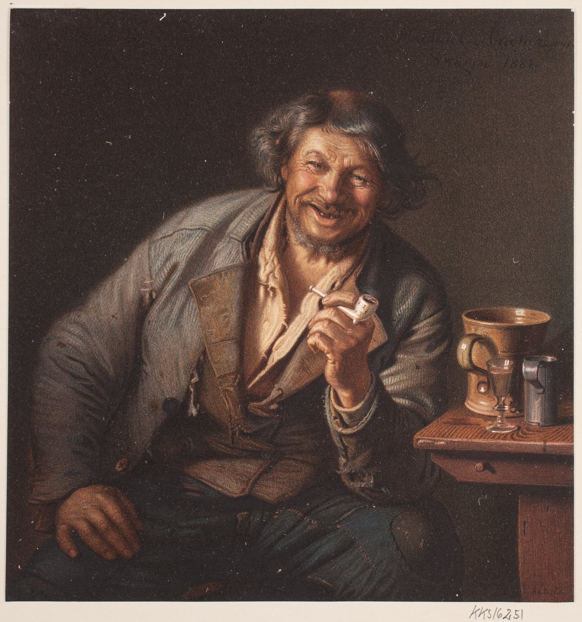 Een blije zeeman door Johan Adolph Kittendorff