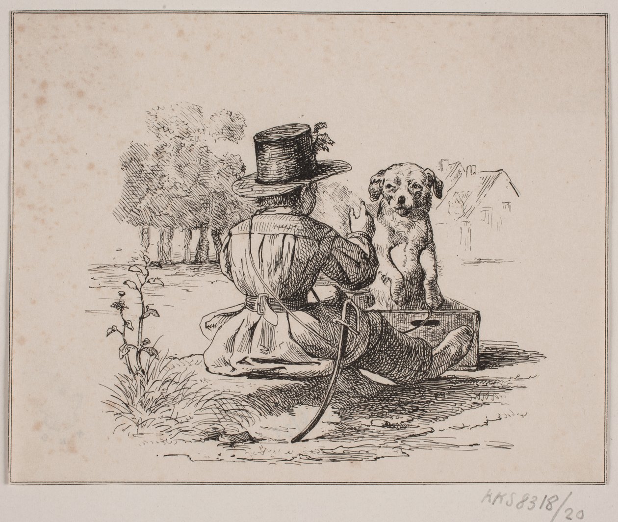 De rit door Johan Adolph Kittendorff