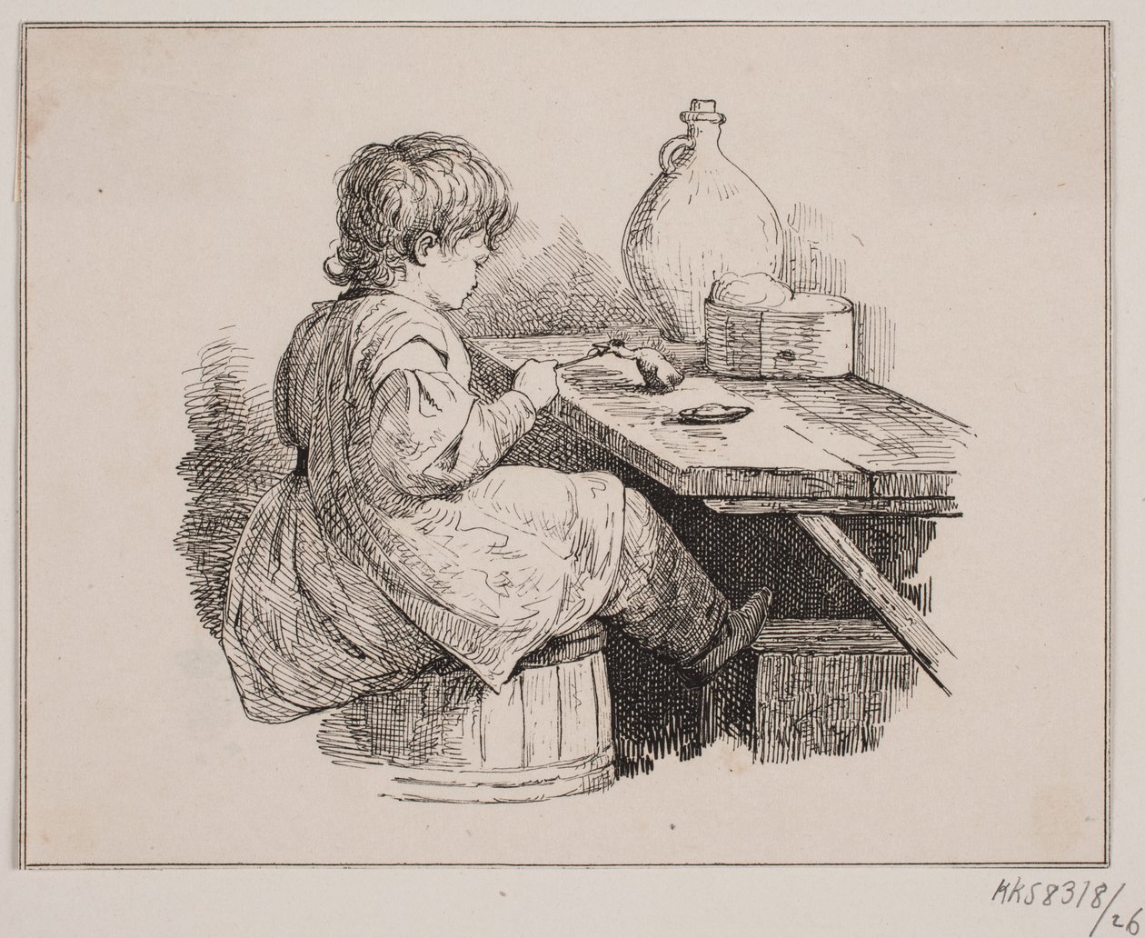 De mus door Johan Adolph Kittendorff
