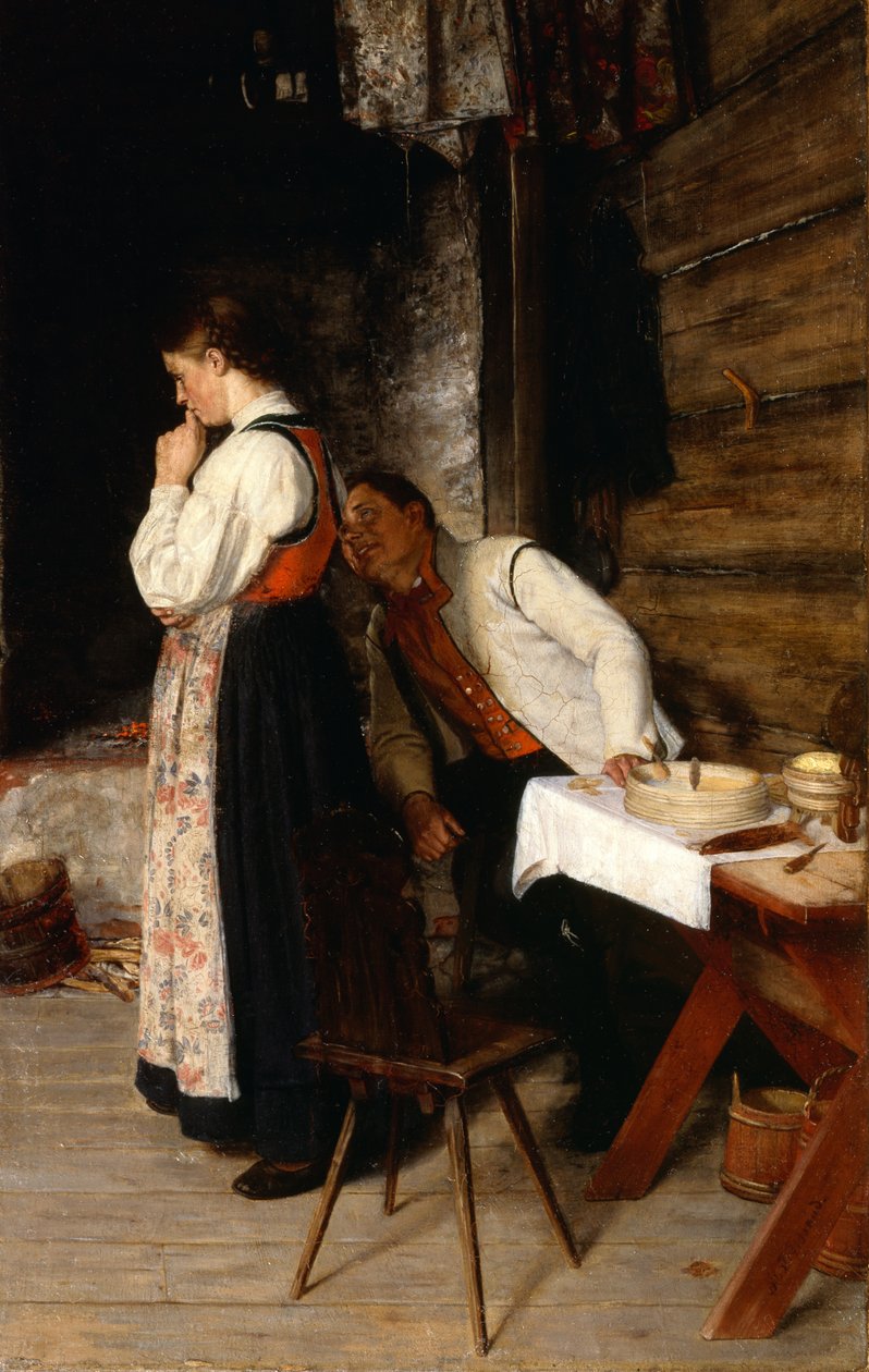 Beledigd door Adolph Tidemand