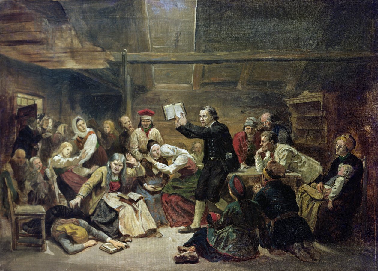 De Fanatici door Adolph Tidemand