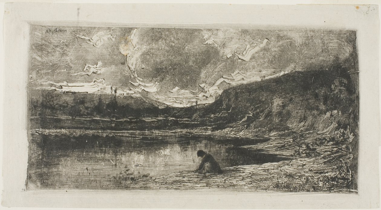 Een Klif in de Parochie van Rix door Adolphe Appian