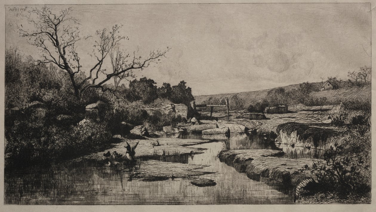 Bron van de Albarine door Adolphe Appian