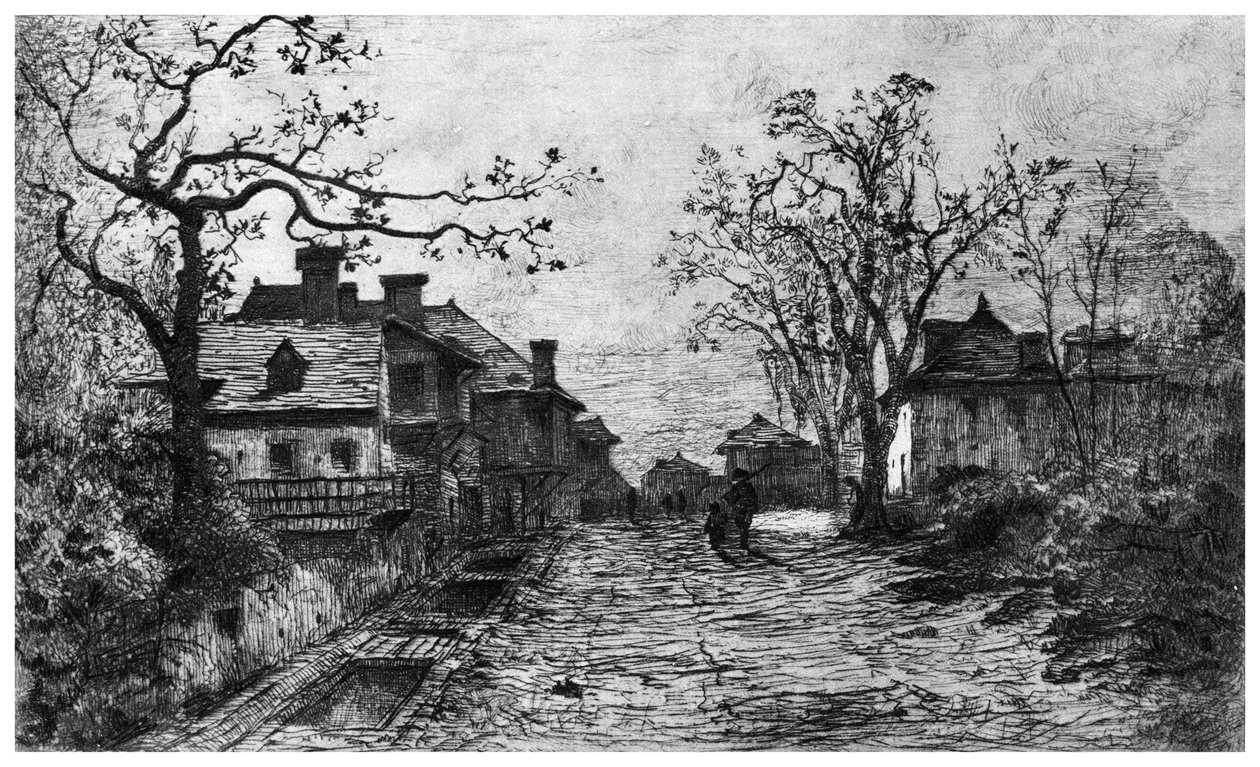 Dorp Artemare door Adolphe Appian
