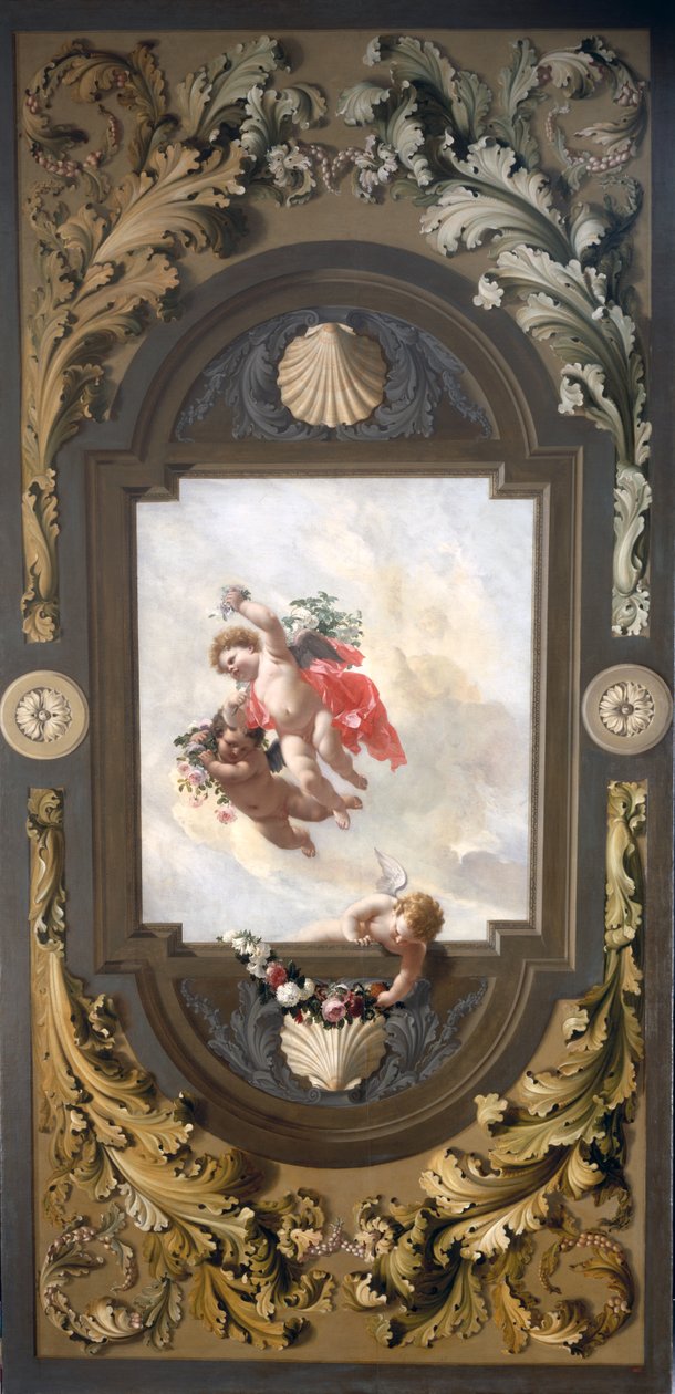 Drie putti door Adriaan van der Werff