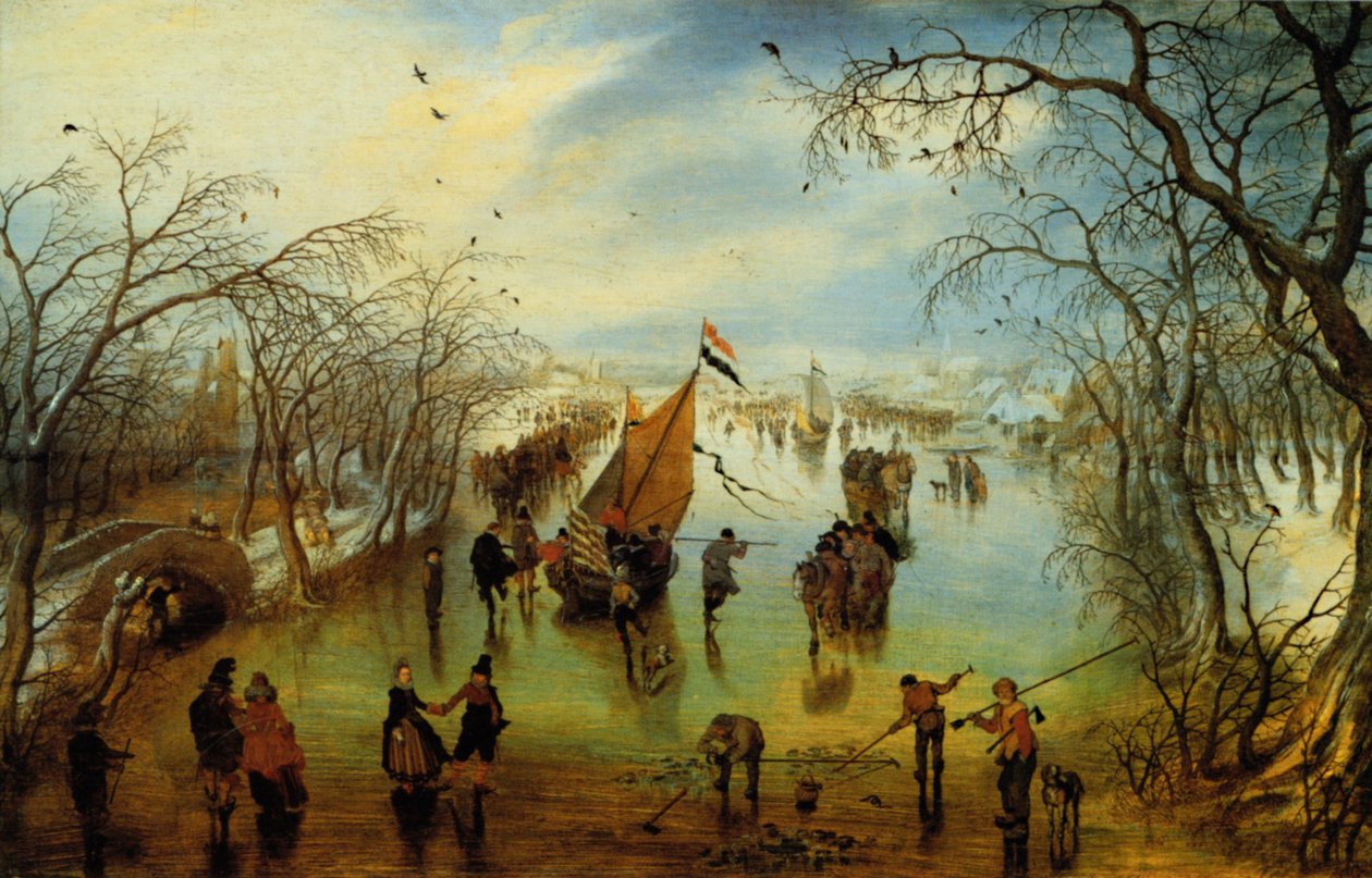 De Winter door Adriaen van de Venne