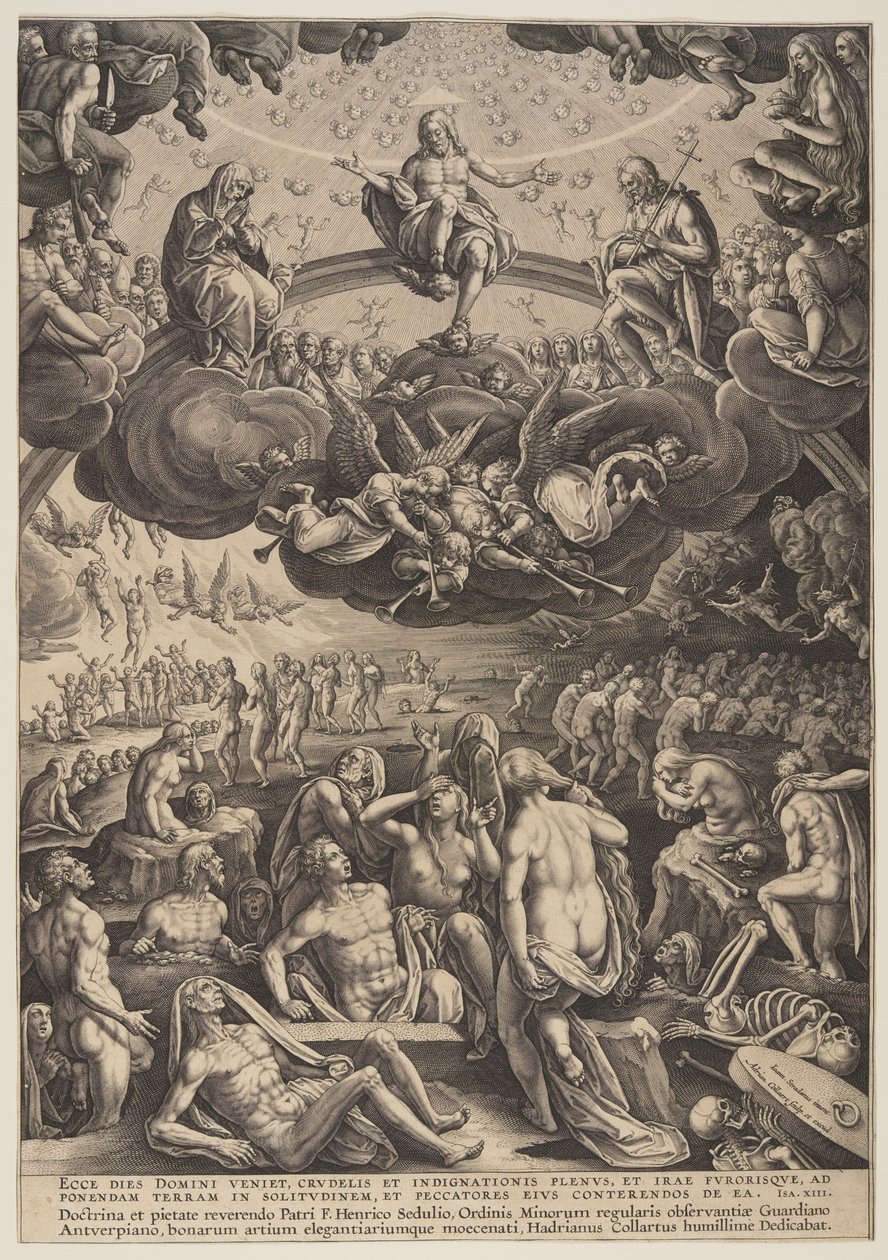 Het Laatste Oordeel door Adriaen Collaert