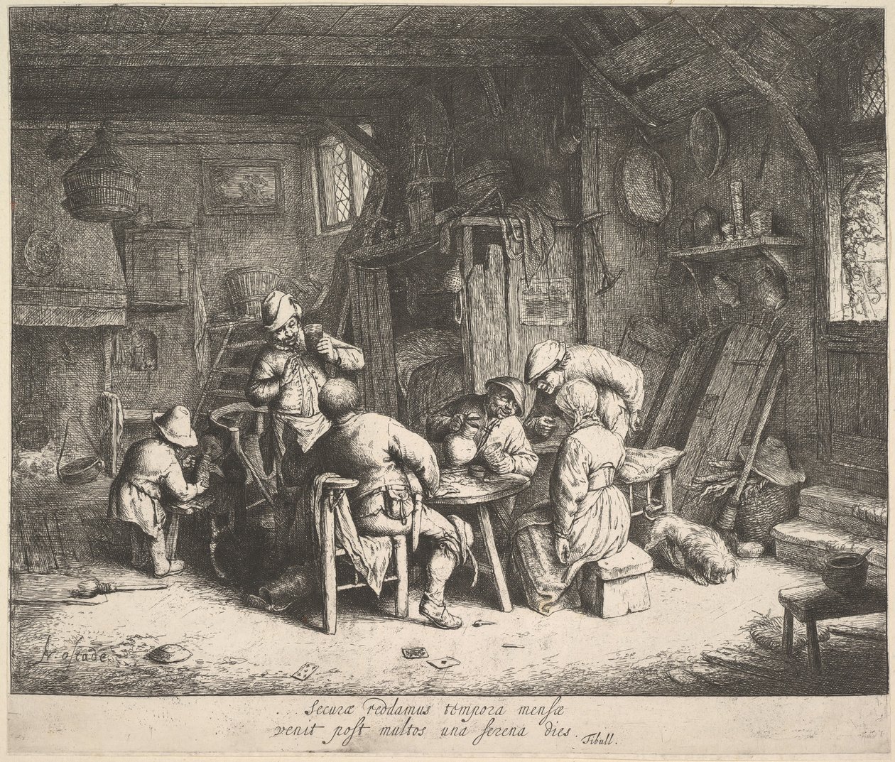 De Smaak, 1610-85 door Adriaen Jansz. van Ostade
