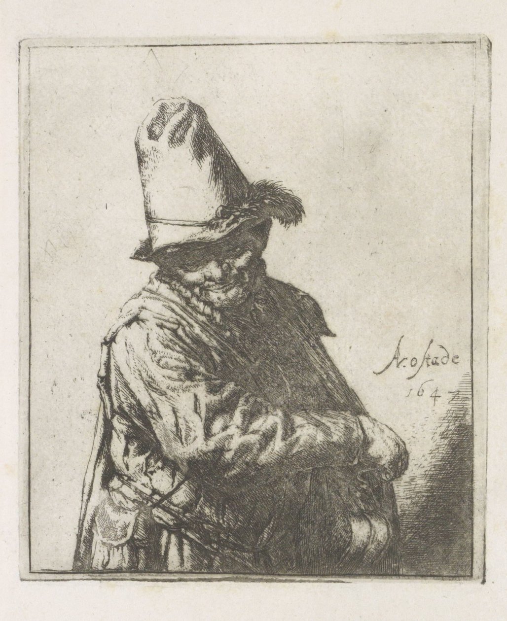 Lierdraaier door Adriaen van Ostade