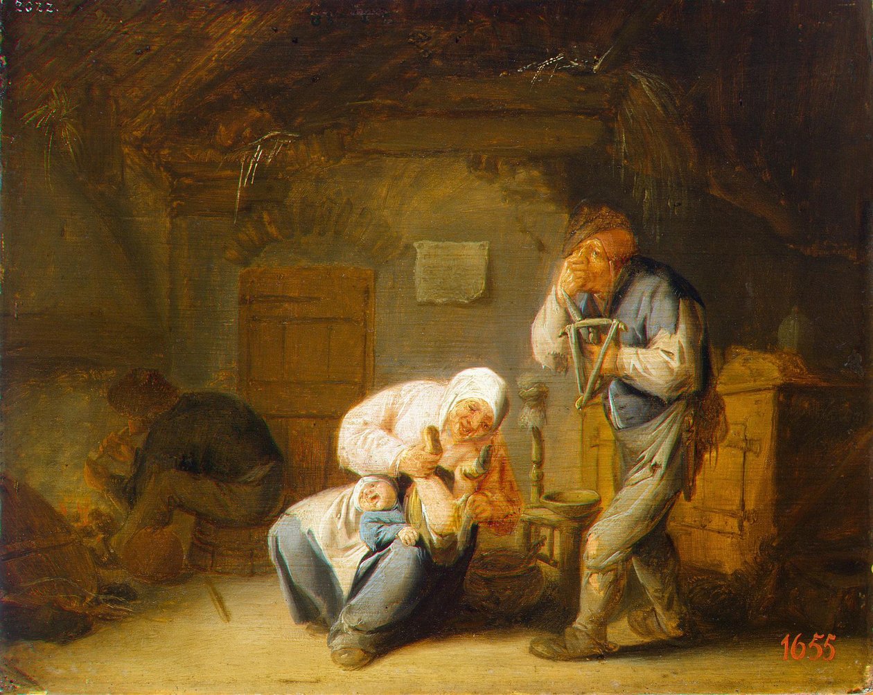 Geur door Adriaen van Ostade