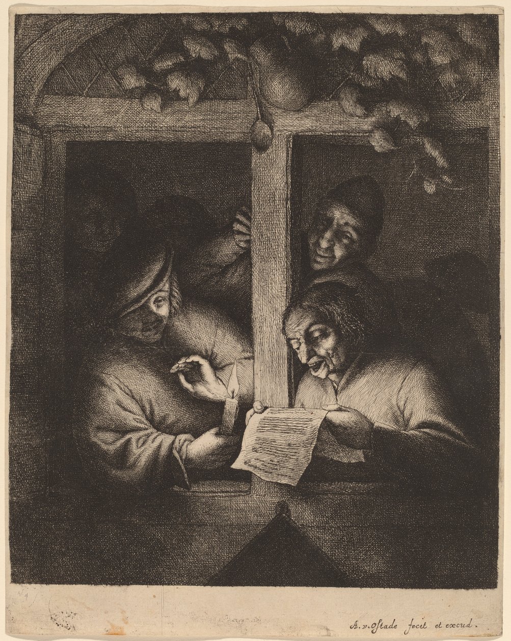De Zangers door Adriaen van Ostade