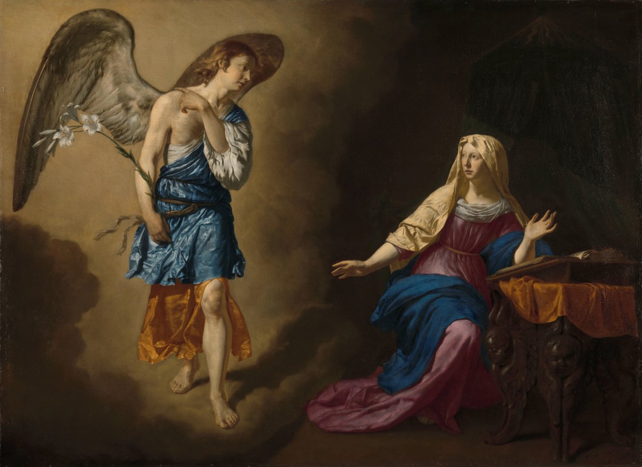 De Aankondiging aan de Maagd door Adriaen van de Velde