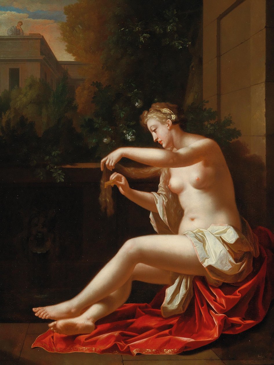 Bathsheba door Adriaen van der Werff