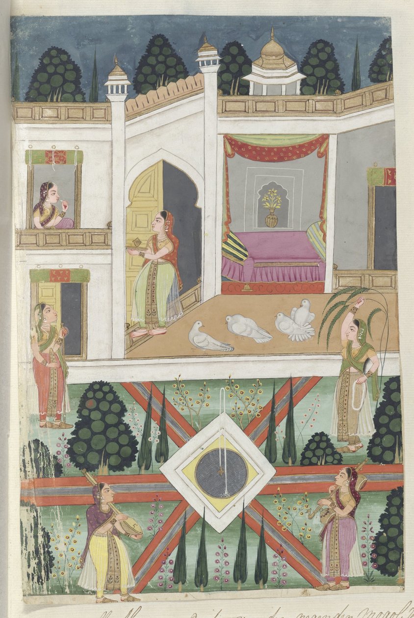 De prinsesse Moenisja door Adrianus Canter Visscher