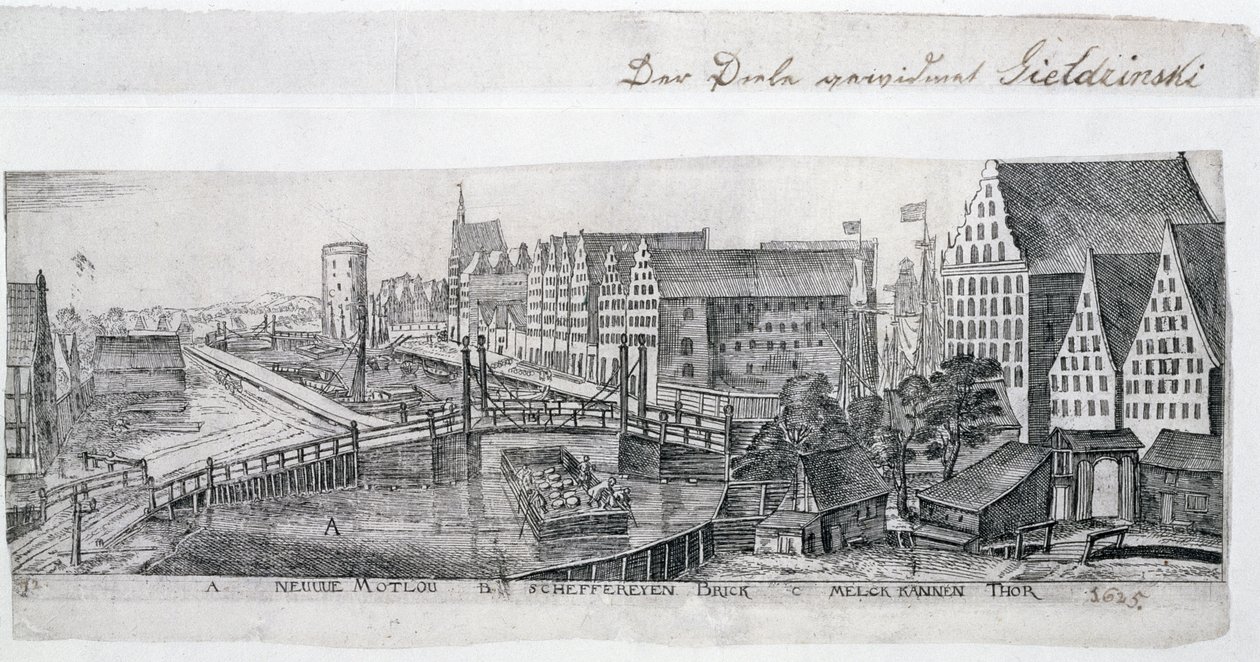 Graanschuren in Gdansk aan de Maltawa Rivier, illustratie 9 uit het album, 